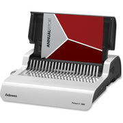 CombBind - 300 Sheet(s) Bind - 20 Punch - 5.1" Height x 16.9" Width x 15.4" Depth - White, Black