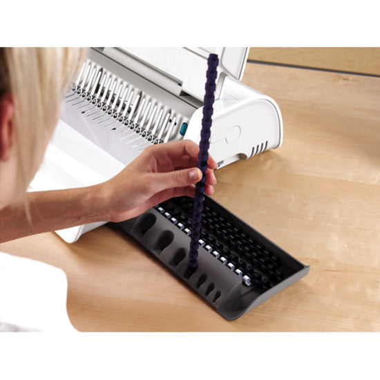 CombBind - 300 Sheet(s) Bind - 20 Punch - 5.1" Height x 16.9" Width x 15.4" Depth - White, Black