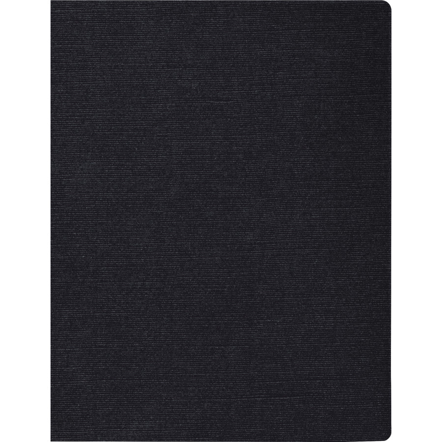 Fellowes Expressions Oversize Linen Presentation Covers - 11.3" Height x 8.8" Width x 0.1" Depth - For 8 3/4" x 11 1/4" Sheet - Black - Linen - 1 Pack