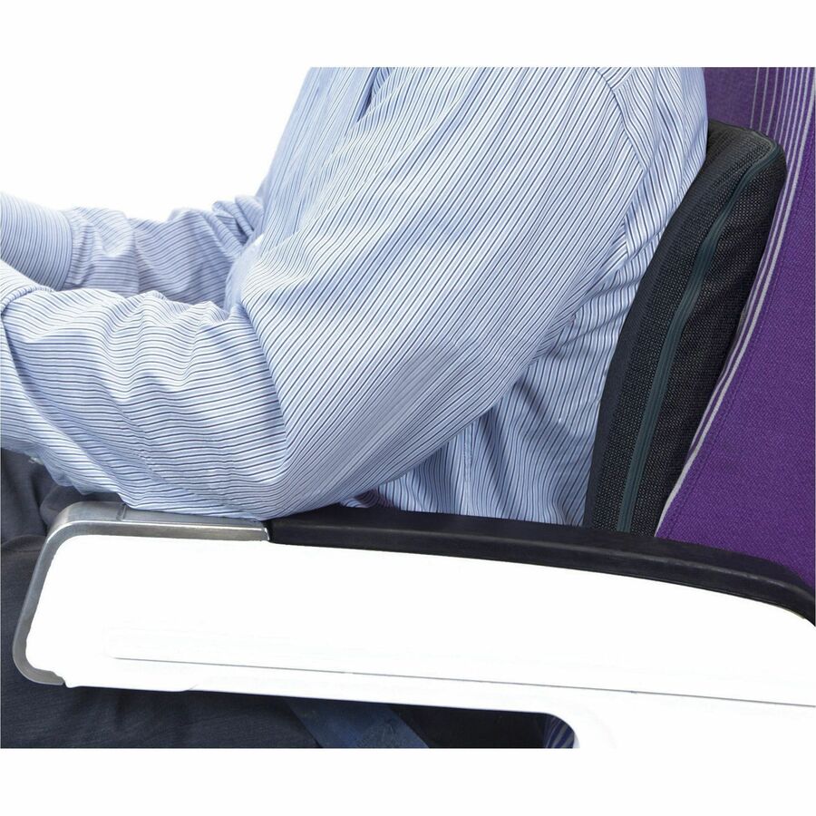 Hook Mount - Black - Polyurethane, Memory Foam - 1 Each