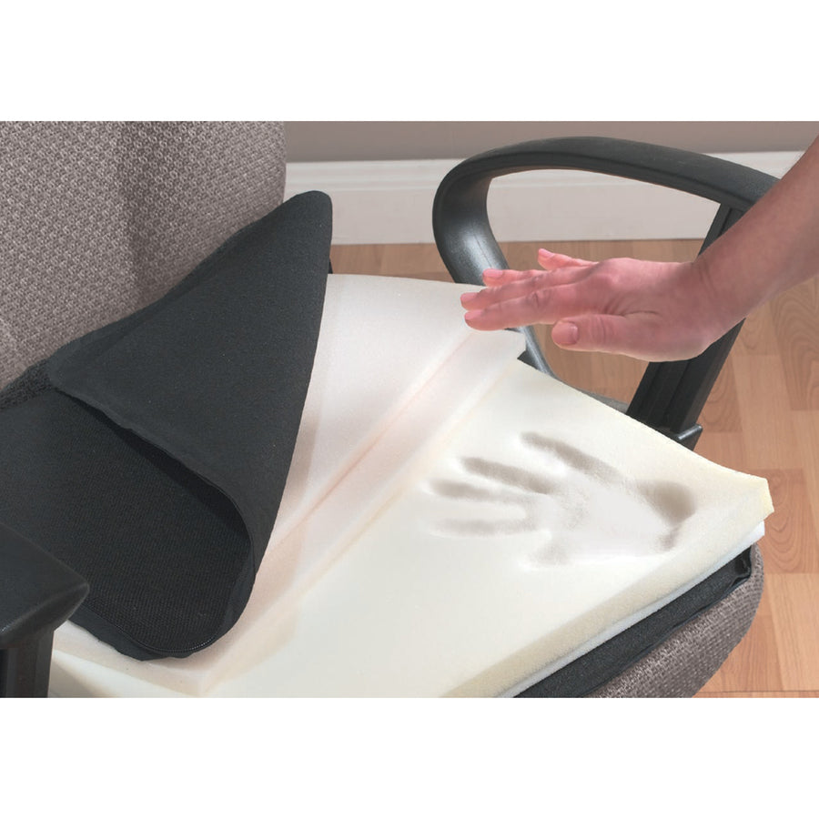 Hook Mount - Black - Polyurethane, Memory Foam - 1 Each
