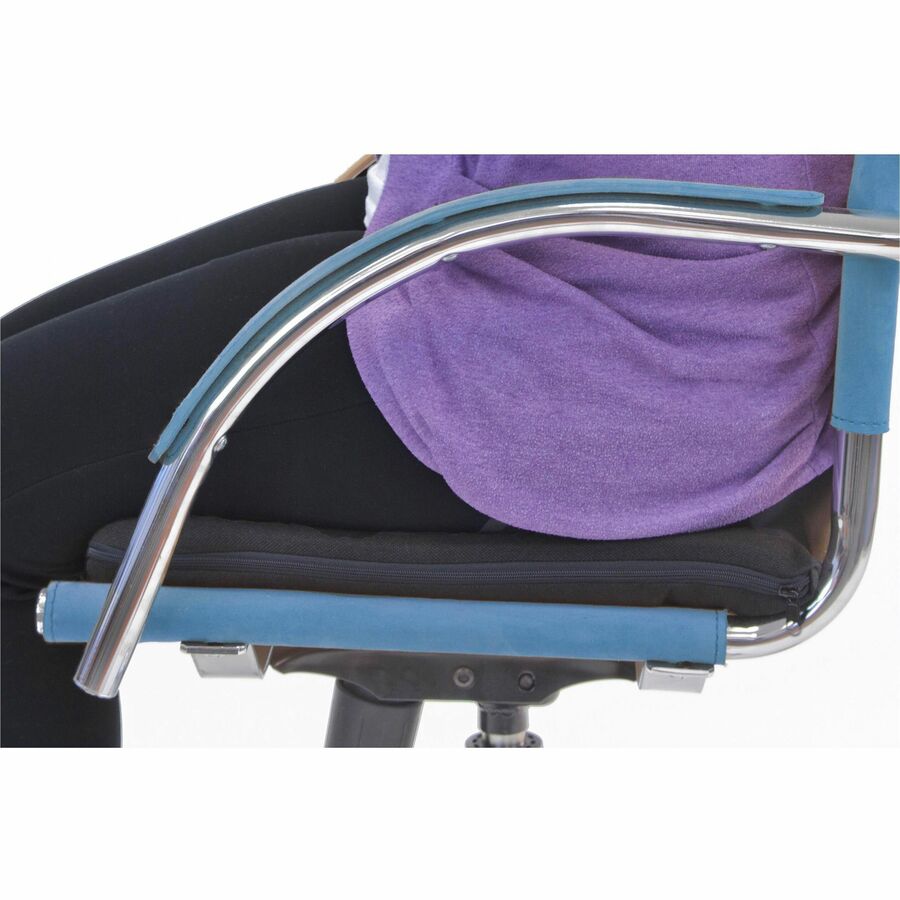 Hook Mount - Black - Polyurethane, Memory Foam - 1 Each