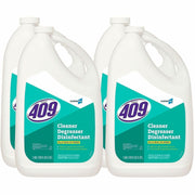 CloroxPro™ Formula 409&reg; Cleaner Degreaser Disinfectant Refill - For Nonporous Surface, Hard Surface - 128 fl oz (4 quart) - Recommended For: Soil Remover, Grease Remover, Germs Remover - Phosphate-free, Disinfectant - Clear - 4 / Carton