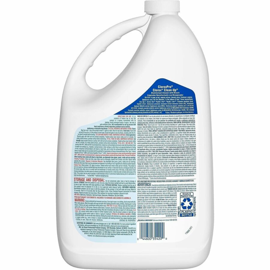 CloroxPro&trade; Clean-Up Disinfectant Cleaner with Bleach Refill