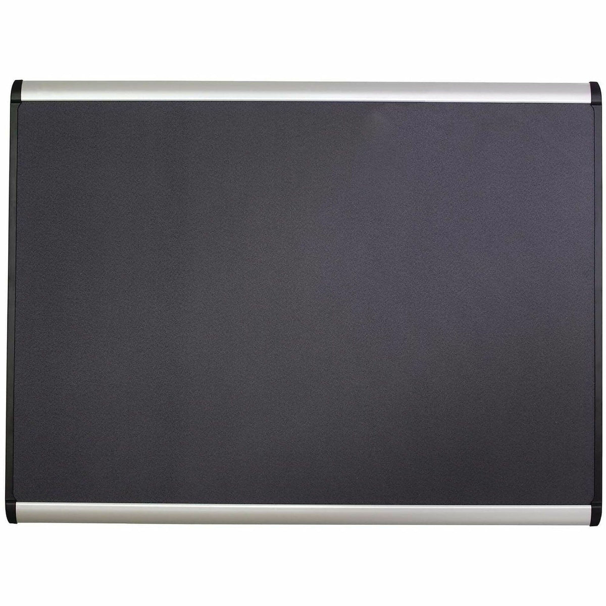 Quartet Prestige Plus Magnetic Bulletin Board - 24" Board Height x 36" Board Width - Gray Fabric Surface - Magnetic, Self-healing, Durable - Silver Aluminum Frame - 1 Each