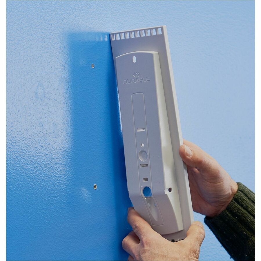 DURABLE Sherpa 10-Panel Wall Reference System - 10 Panels - Support Letter 8.50" x 11" Media - Expandable - Assorted - 1 Each
