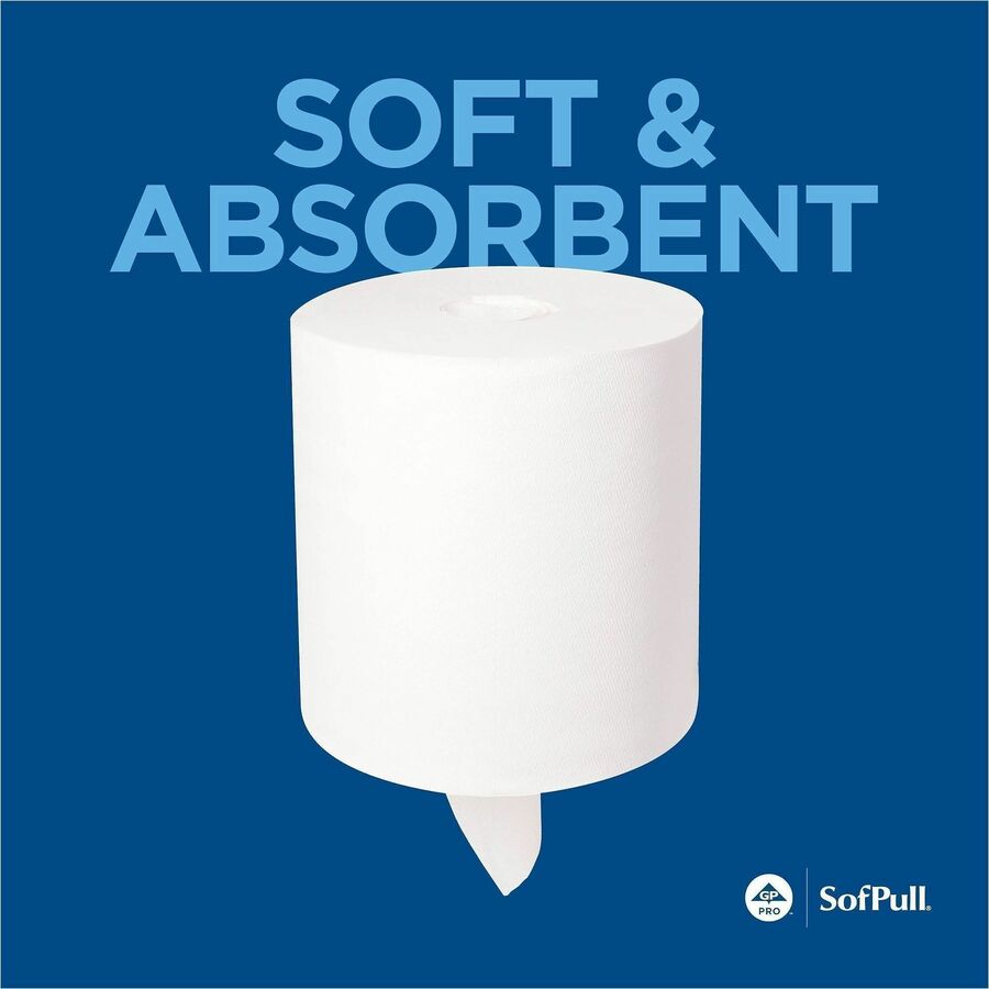 15" Width x 7.80" Length - 560 Sheets/Roll - White - Paper - 4 / Carton