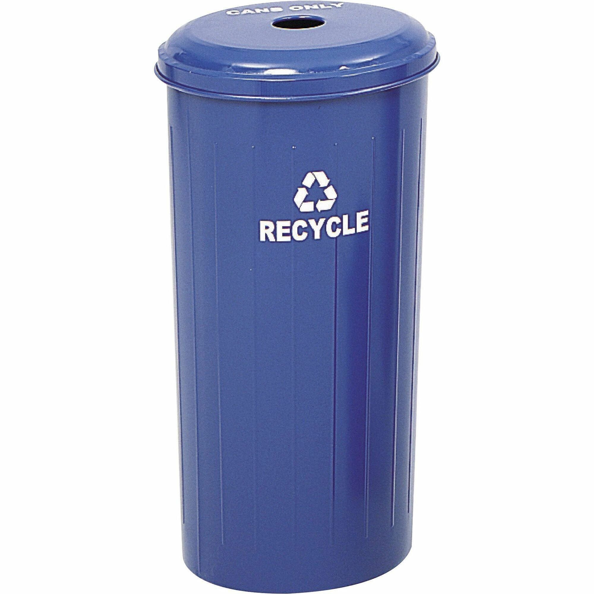 Receptacle S Plus Lid 80Q Blu