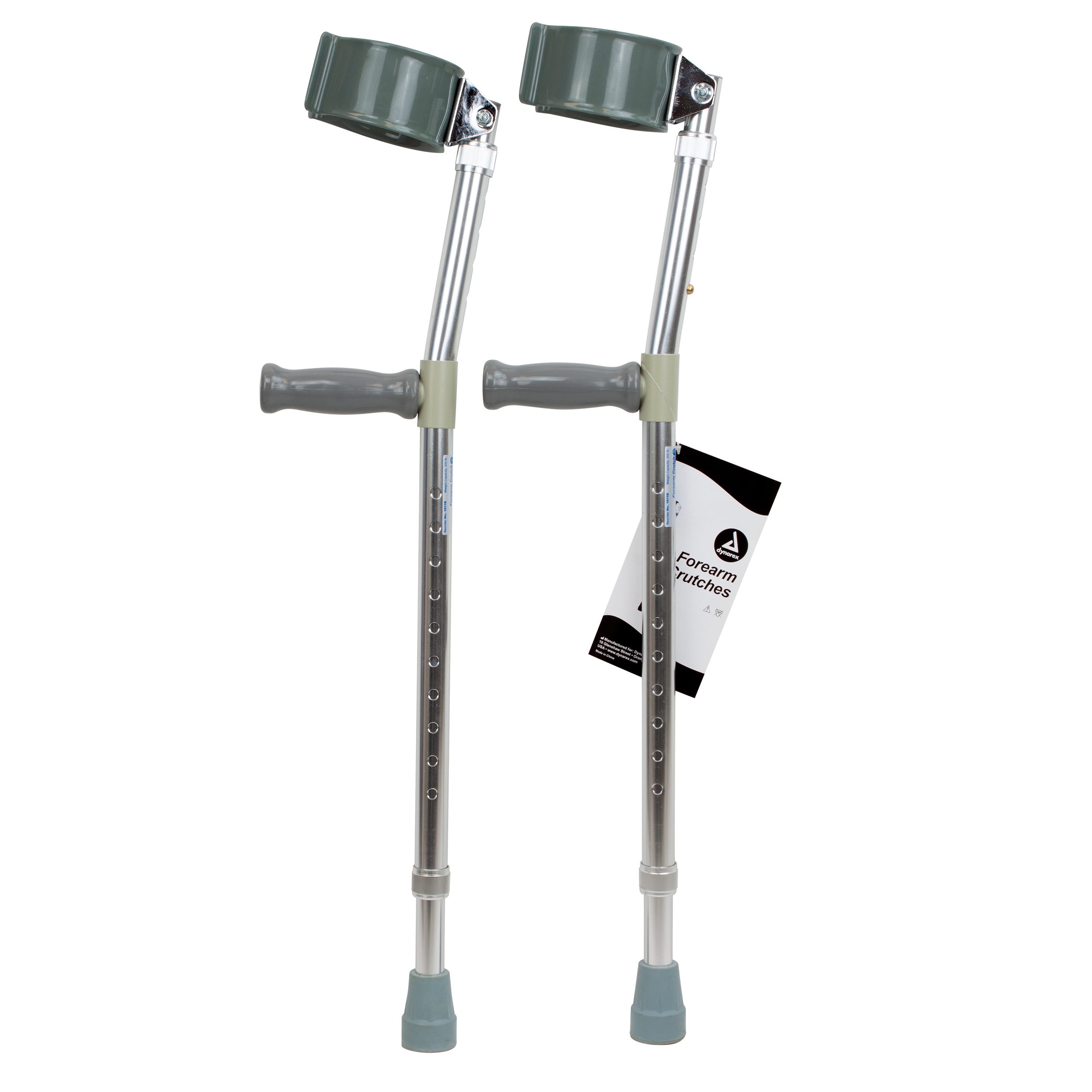 Forearm Crutches - Adult, 5'0" - 6'2" - 1 pair per Box
