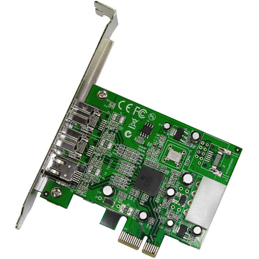 StarTech.com 3 Port 2b 1a 1394 PCI Express FireWire Card Adapter