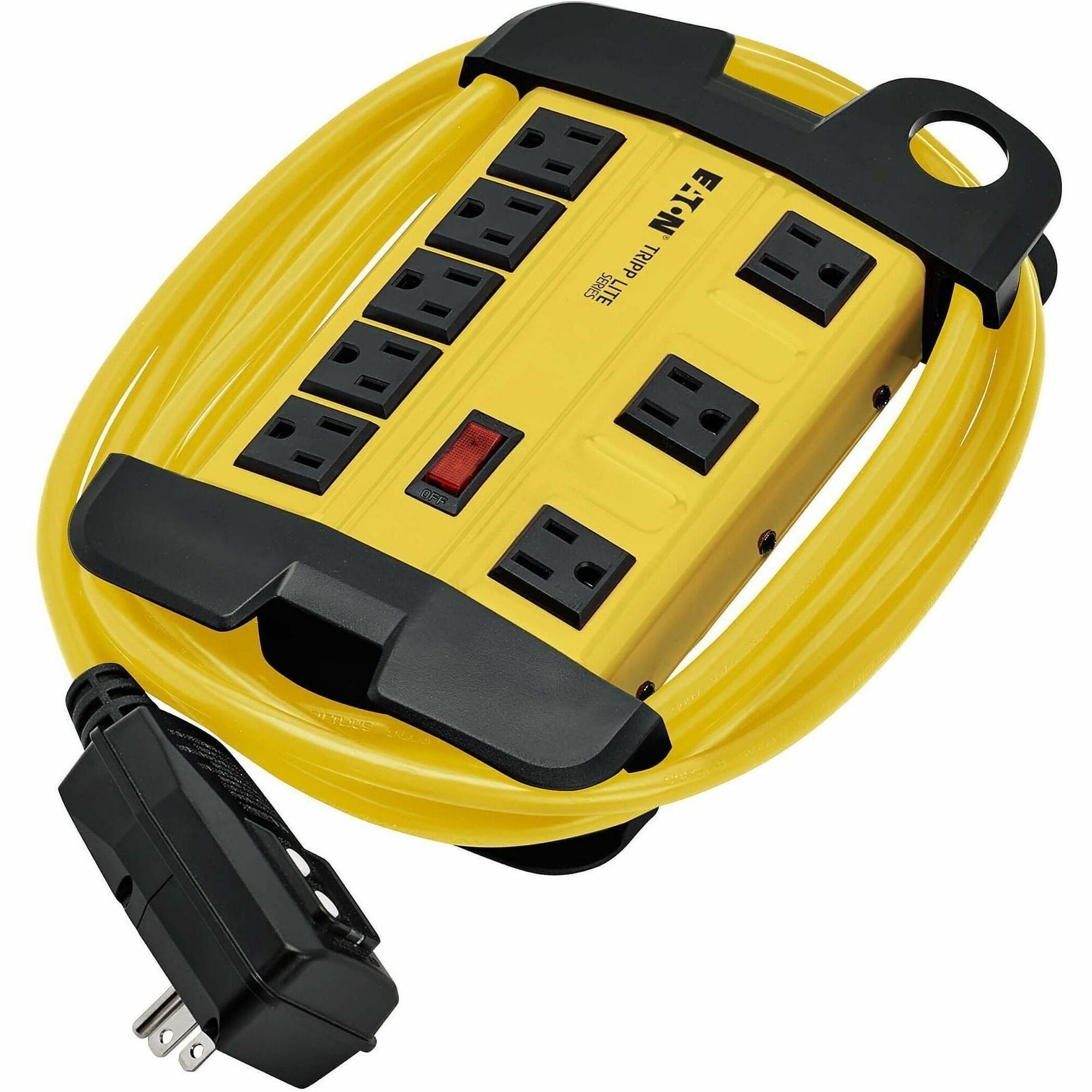 NEMA 5-15P - 8 x NEMA 5-15R - 12 ft Cord - 15 A Current - 120 V AC Voltage - Wall-mountable/Desk-mountable