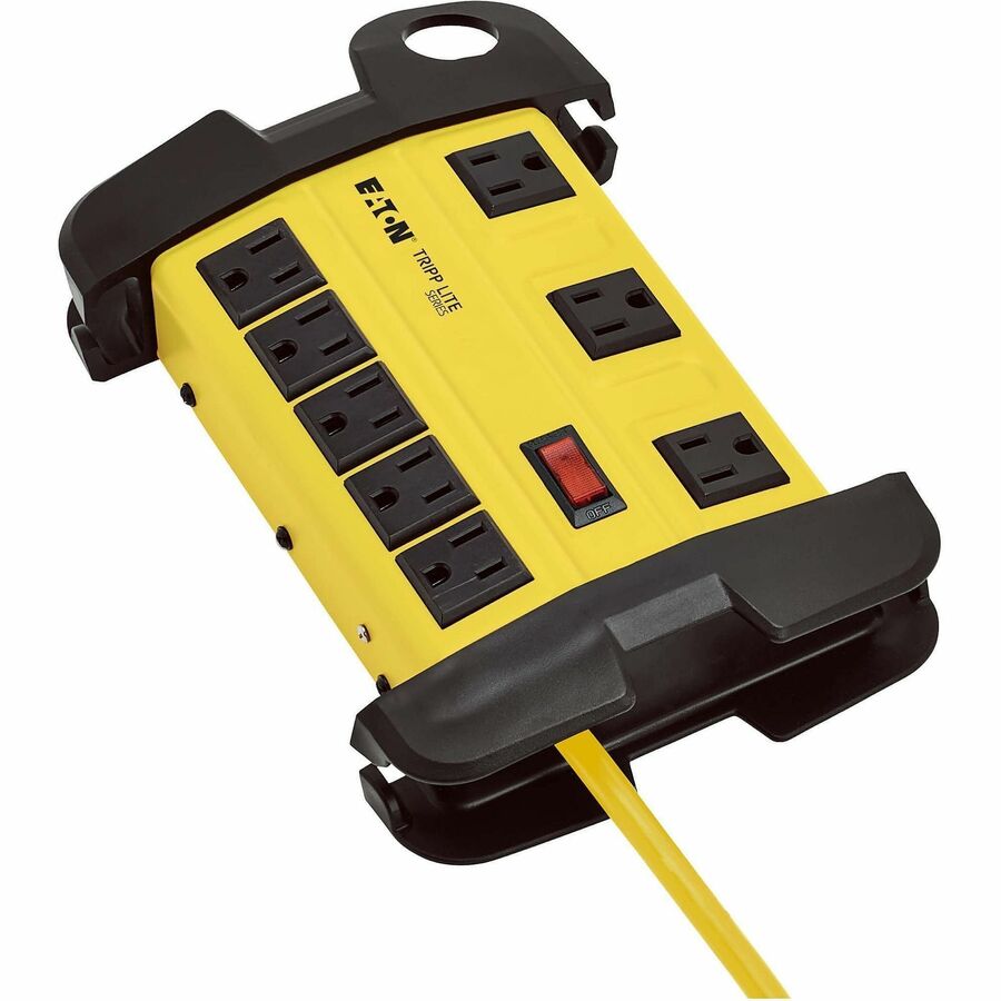 NEMA 5-15P - 8 x NEMA 5-15R - 12 ft Cord - 15 A Current - 120 V AC Voltage - Wall-mountable/Desk-mountable