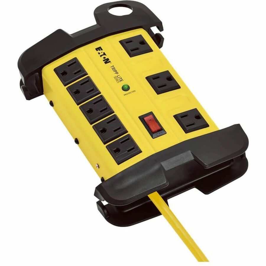 NEMA 5-15P - 8 x NEMA 5-15R - 1500 J - 120 V AC Input - 120 V AC Output - 12 ft
