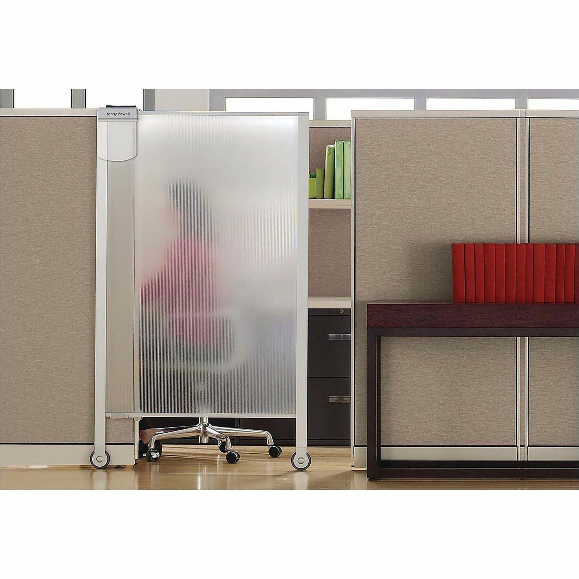 38" Width x 64" Height - Aluminum Frame - Clear - 1 Each