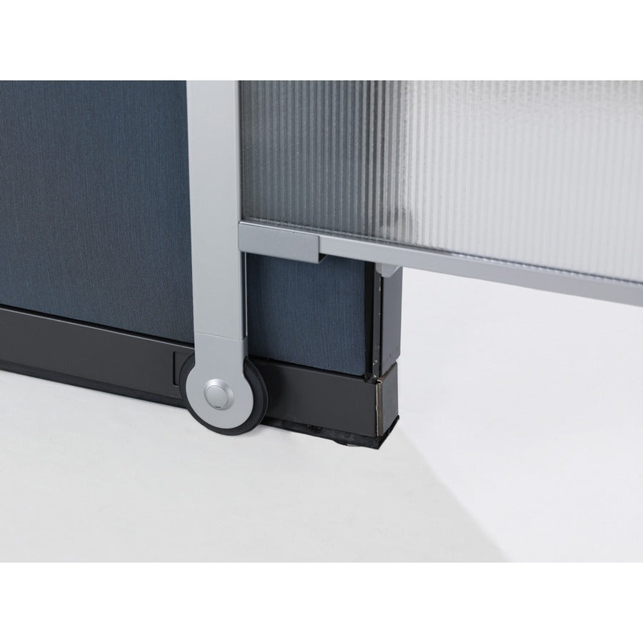 36" Width x 48" Height x 1.3" Depth - Silver Aluminum Frame - Plastic - Silver - 1 Each