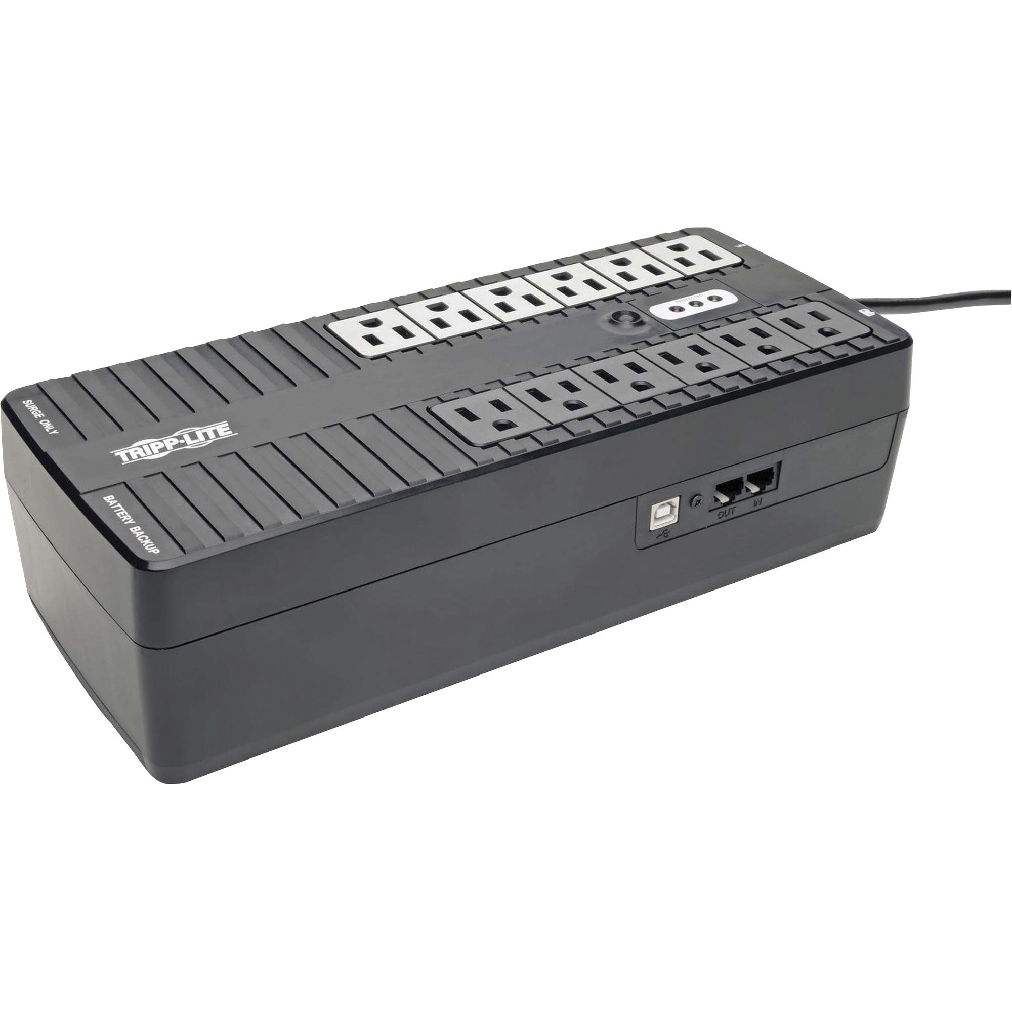 Ultra-compact Desktop/Tower/Wall Mount - 8 Hour Recharge - 1.70 Minute Stand-by - 120 V AC Input - 110 V AC, 115 V AC, 120 V AC Output - Single Phase - Pure Sine Wave - USB - 6 x NEMA 5-15R Receptacle(s)