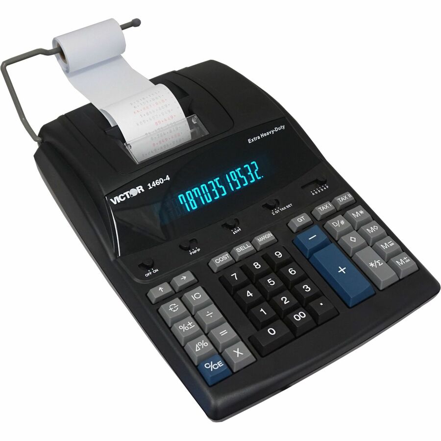 Independent Memory, Big Display, Heavy Duty, Sign Change, Item Count, 4-Key Memory, Easy-to-read Display - 3.3" Height x 8" Width x 12.3" Length - Black - 1 Each