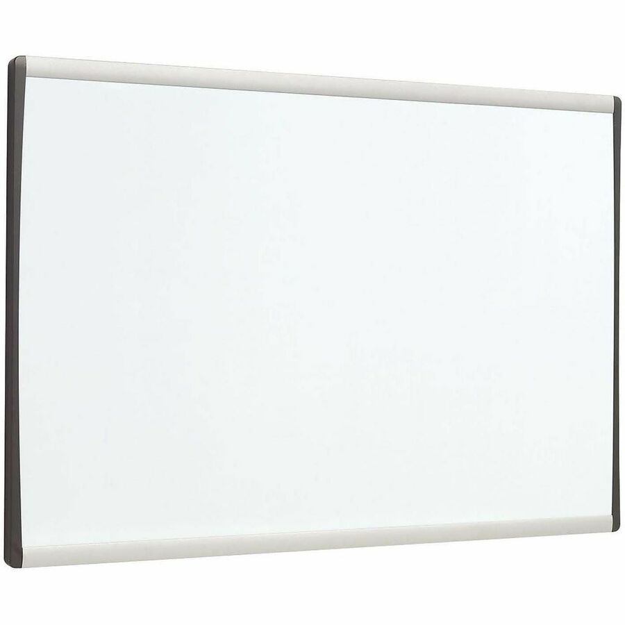 Quartet Arc Cubicle Magnetic Whiteboard - 24" (2 ft) Width x 14" (1.2 ft) Height - White Painted Steel Surface - Silver Aluminum Frame - Horizontal - Magnetic - Durable, Flexible, Smooth Surface, Smooth Surface - 1 Each