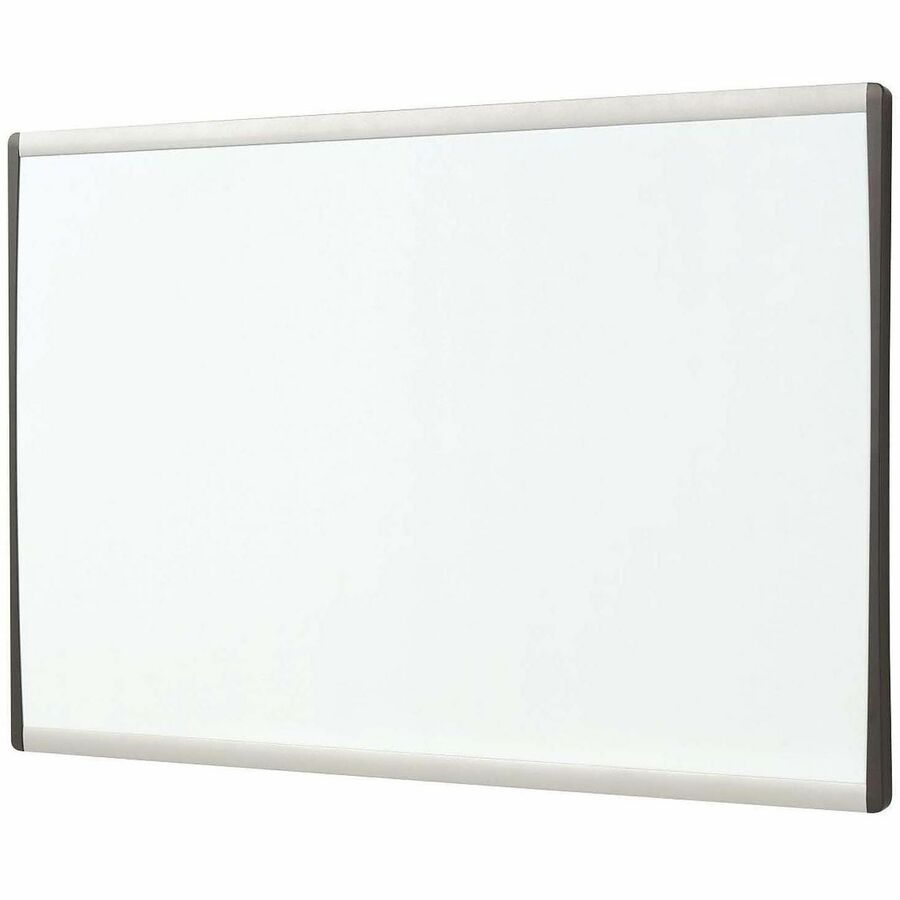 Quartet Arc Cubicle Magnetic Whiteboard - 24" (2 ft) Width x 14" (1.2 ft) Height - White Painted Steel Surface - Silver Aluminum Frame - Horizontal - Magnetic - Durable, Flexible, Smooth Surface, Smooth Surface - 1 Each