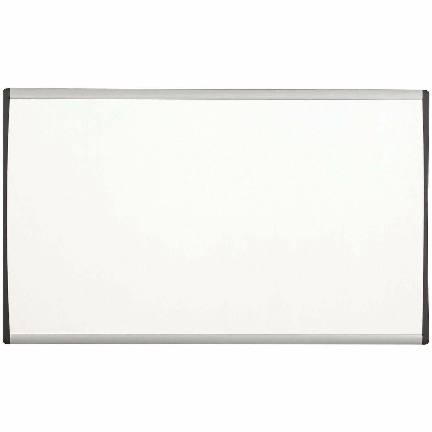 Quartet Arc Cubicle Magnetic Whiteboard - 30" (2.5 ft) Width x 18" (1.5 ft) Height - White Painted Steel Surface - Silver Aluminum Frame - Horizontal - Magnetic - 1 Each