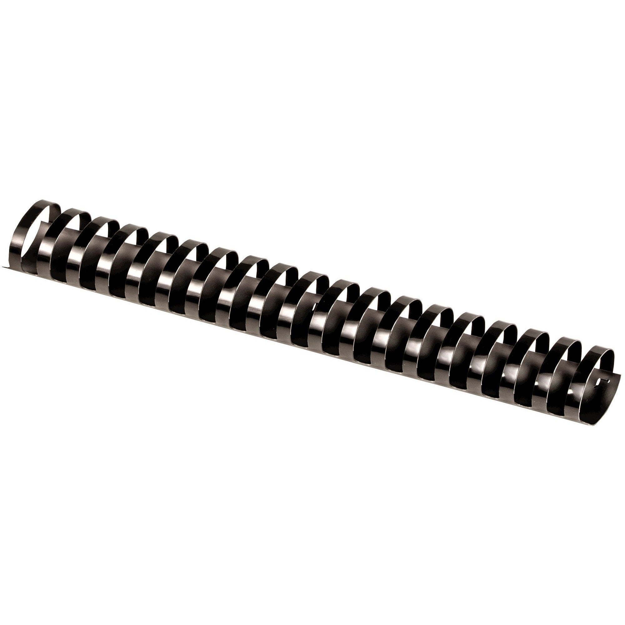 Fellowes Plastic Binding Combs - 1.5" Height x 11" Width x 1.5" Depth - 340 x Sheet Capacity - For Letter 8 1/2" x 11" Sheet - Black - Plastic - 1 Pack
