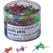 0.5" Length x 0.3" Diameter - Assorted - Steel - 200 / Pack