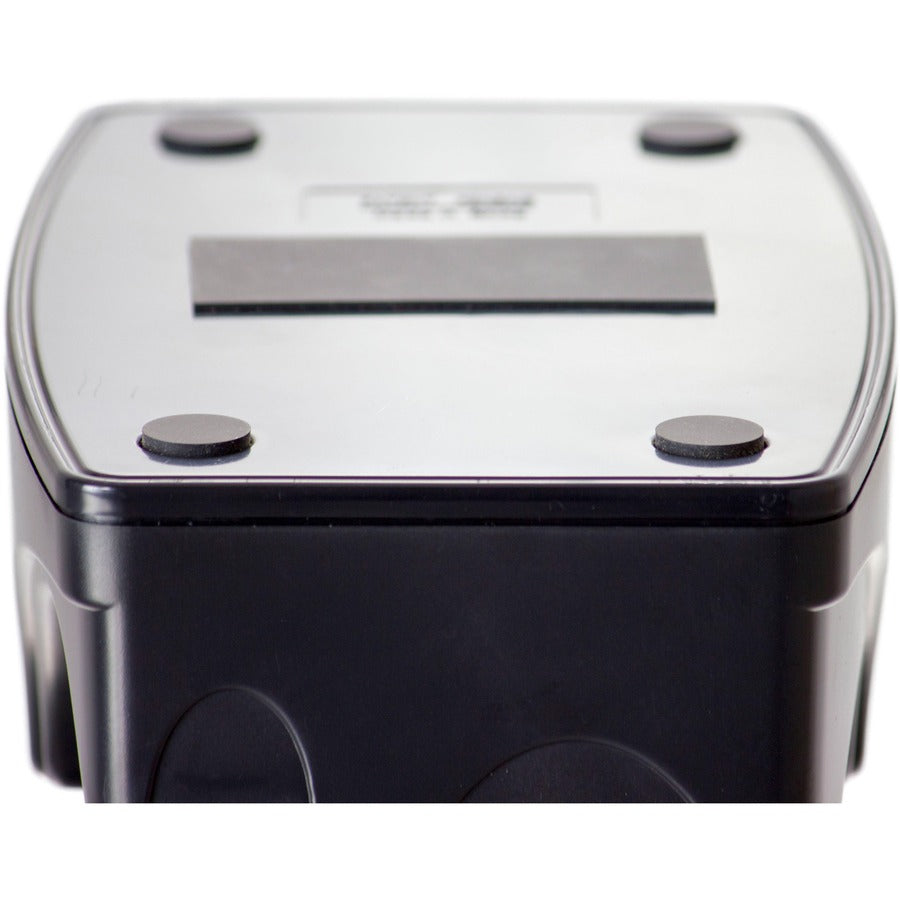 Holds Total 2 Tape(s) - Heavy Duty - Black - 1 Each