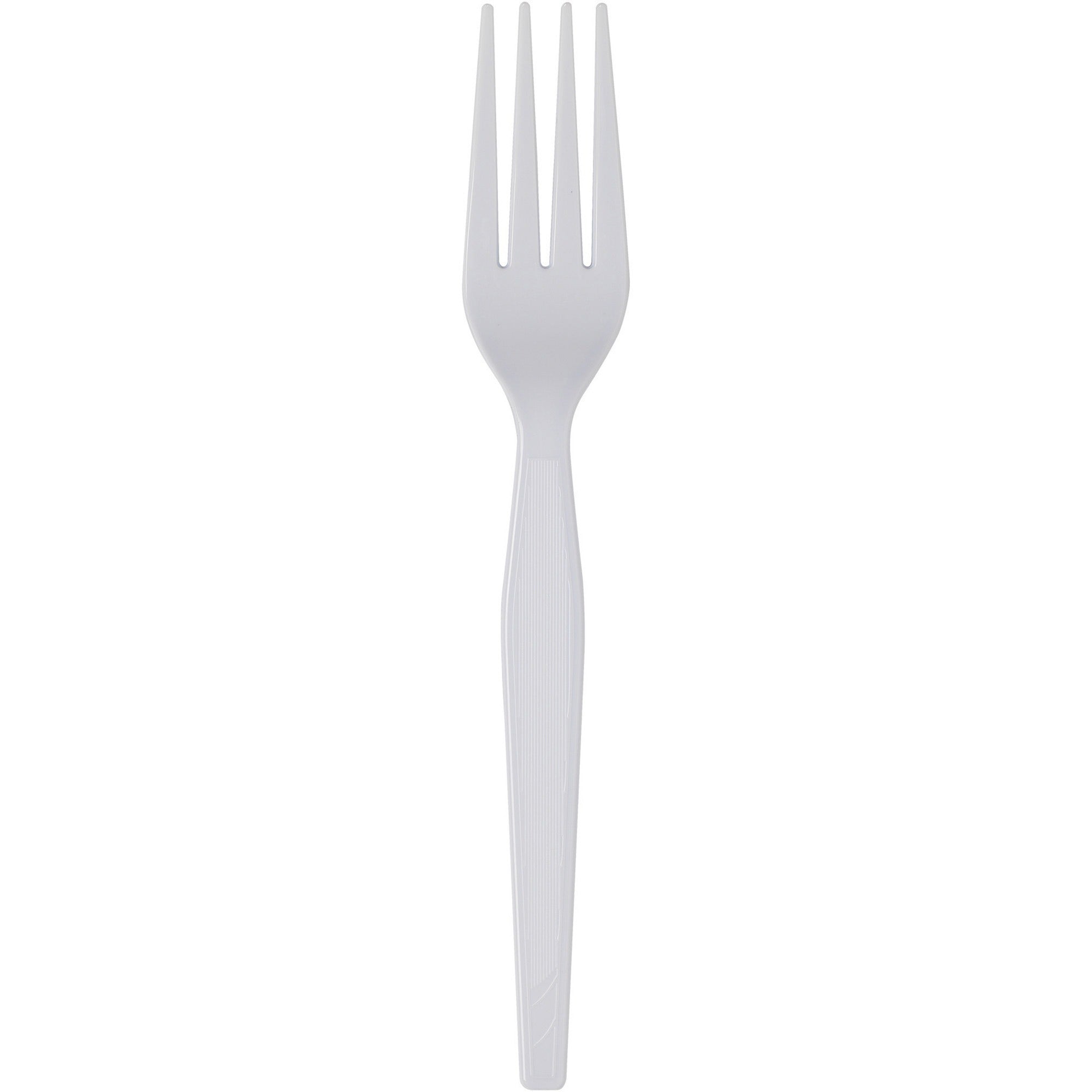 Dixie Heavyweight Disposable Forks Grab-N-Go by GP Pro - Fork - 100 x Fork - White - 100 / Box