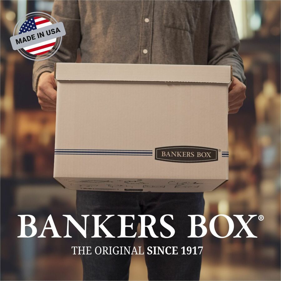 Internal Dimensions: 15" Width x 24" Depth x 10" Height - External Dimensions: 15.9" Width x 25.4" Depth x 10.3" Height - 700 lb - Media Size Supported: Legal - Lift-off Closure - Medium Duty - Stackable - White, Blue - For File - Recycled - 4 / Carton