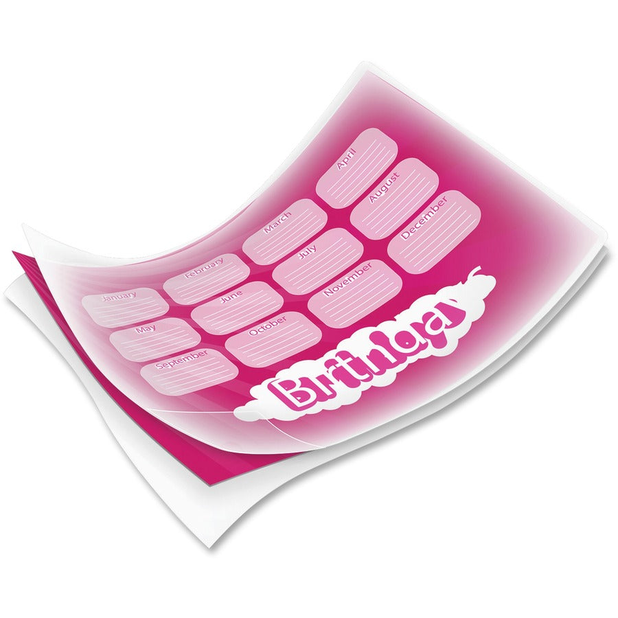 Fellowes Letter-Size Laminating Pouches - Sheet Size Supported: Letter - Laminating Pouch/Sheet Size: 9" Width x 10 mil Thickness - Type G - Glossy - for Document, Sign - Durable - Clear - 1 Pack