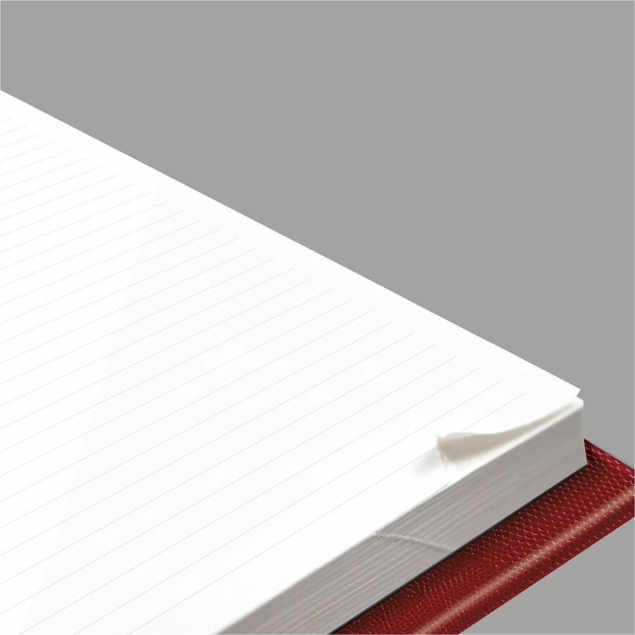 Brownline Daily Planner - Daily - 1 Year - January 2026 to December 2026 - 1 Day Single Page Layout - 5 3/4" x 8 1/4" Sheet Size - Desktop - Red Cover - Notepad - 1 Each