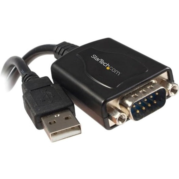 StarTech.com 1 Port Professional USB to Serial Adapter Cable with COM Retention