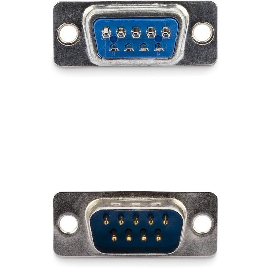 StarTech.com Assembled DB9 Male Solder D-SUB Connector with Plastic Backshell