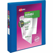 Avery&reg; Durable View 1" Binder, Dark Blue Binder (17014)