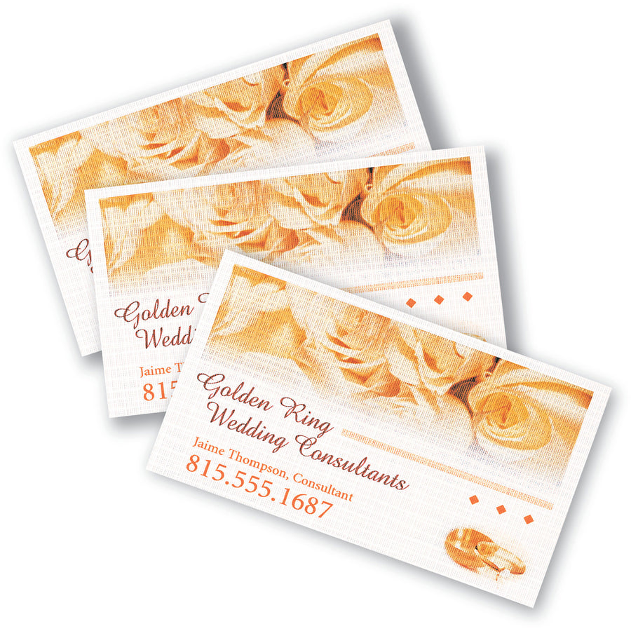 110 Brightness - 2" x 3 1/2" - 93 lb Basis Weight - 254 g/m² Grammage - Matte - Double-sided - White - 1000 Sheets - 200/Pack - 5 / Carton