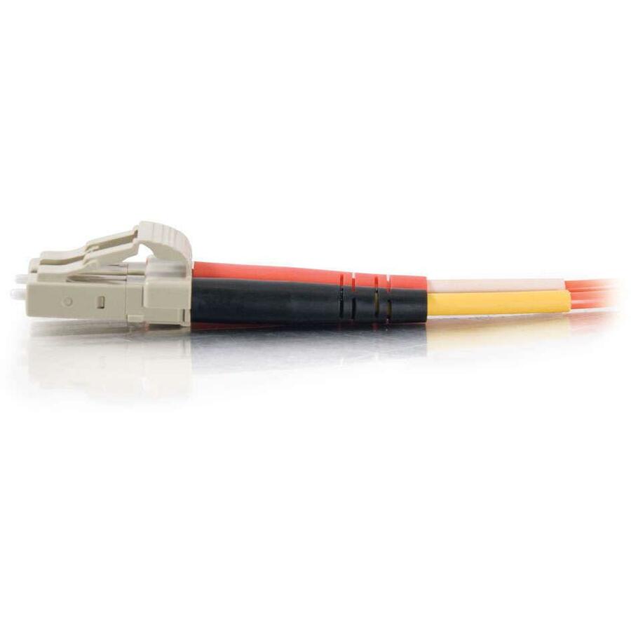 C2G Fiber Optic Duplex Patch Cable - 9.84 ft Fiber Optic Network Cable - First End: 2 x LC - Male - Second End: 2 x LC - Male - Patch Cable - 62.5/125 &micro;m - Orange - 1 Each