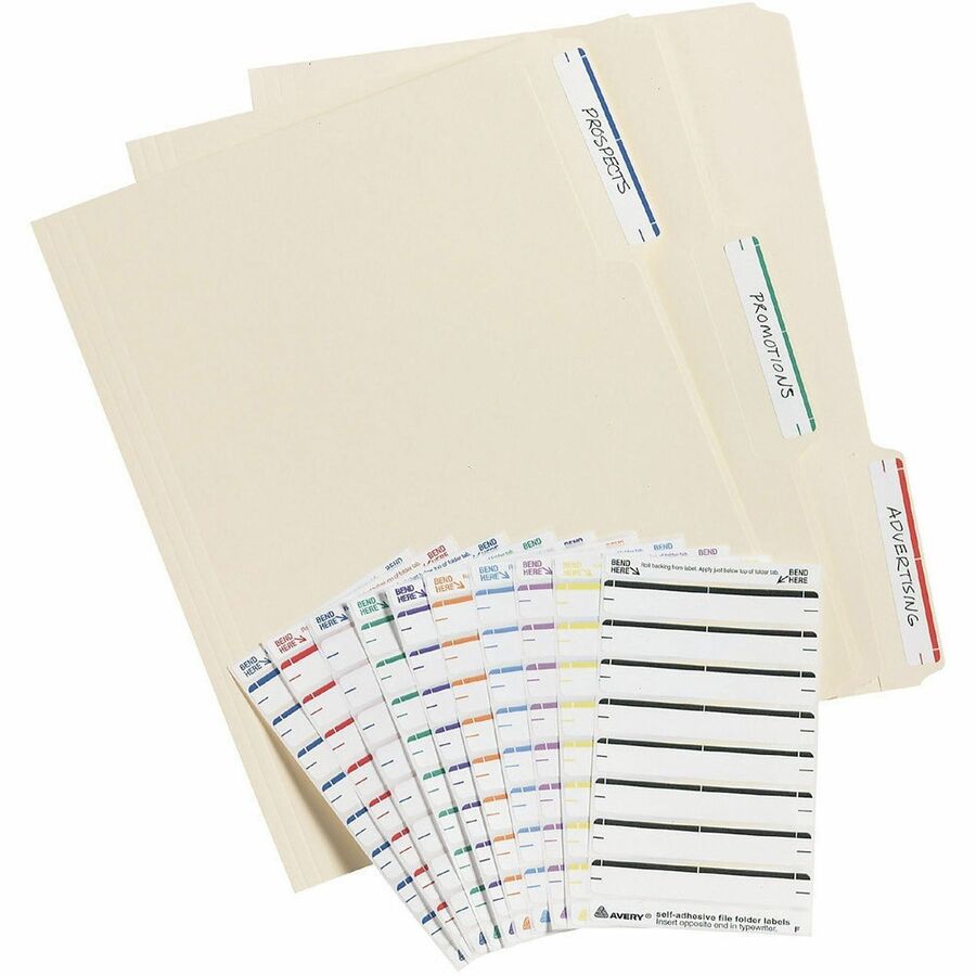 3 7/16" Height x 43/64" Width - Permanent Adhesive - Rectangle - Laser, Inkjet - Purple - Paper - PVC-free, Permanent Adhesive, Curl Resistant, Stick & Stay, Easy Peel - 7 / Sheet - 36 Total Sheets - 252 Total Label(s) - 1 Each