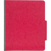 ACCO ColorLife Letter Classification Folder - 2" Folder Capacity - 8 1/2" x 11" - 4 Fastener(s) - Top Tab Location - Right of Center Tab Position - 4 Divider(s) - Presstex - Executive Red - 10 / Box