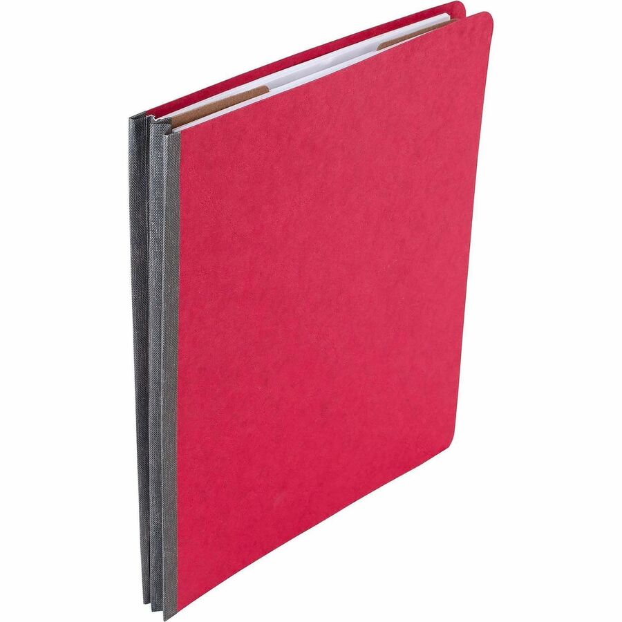 ACCO ColorLife Letter Classification Folder - 2" Folder Capacity - 8 1/2" x 11" - 4 Fastener(s) - Top Tab Location - Right of Center Tab Position - 4 Divider(s) - Presstex - Executive Red - 10 / Box