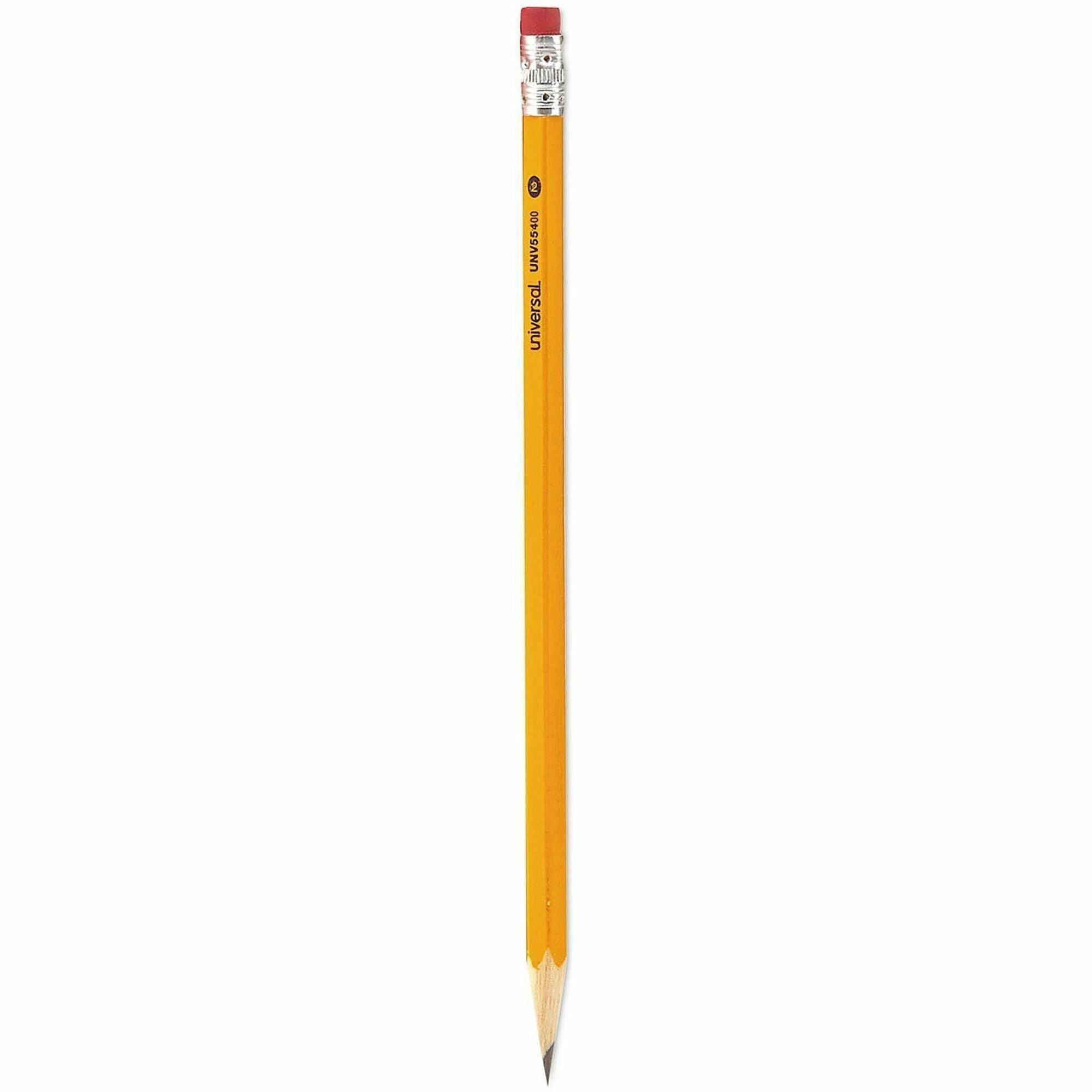 Black Lead - #2 - Yellow Wood Barrel - 1 Pack