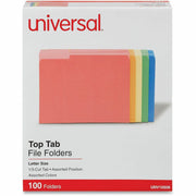 8 1/2" x 11" - Assorted Tab Position - 11 pt. - Stock - 100 Box