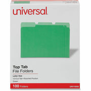 8 1/2" x 11" - Assorted Tab Position - 11 pt. - Stock - 100 Box
