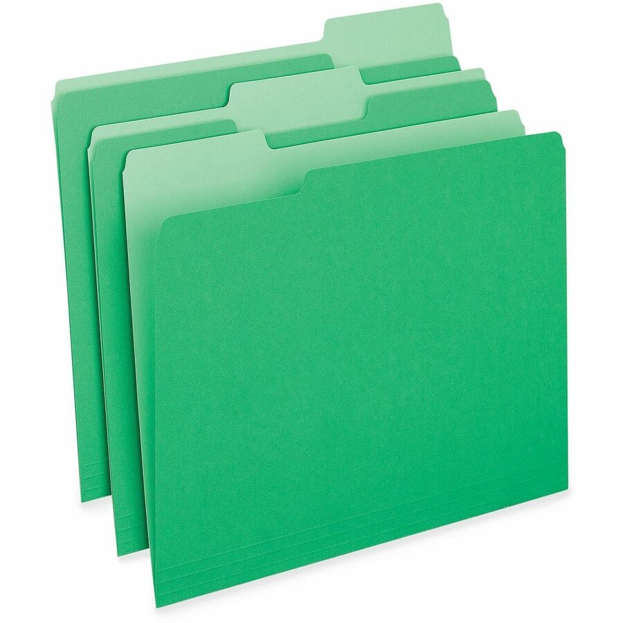 8 1/2" x 11" - Assorted Tab Position - 11 pt. - Stock - 100 Box