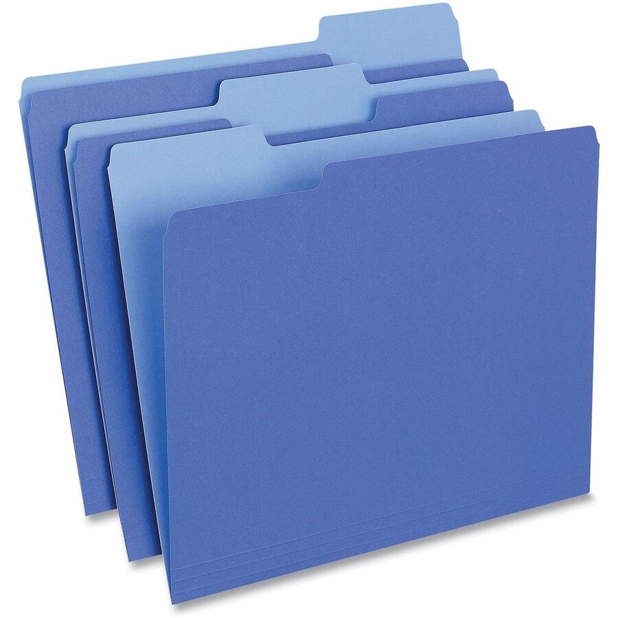 8 1/2" x 11" - Assorted Tab Position - 11 pt. - Stock - 100 Box