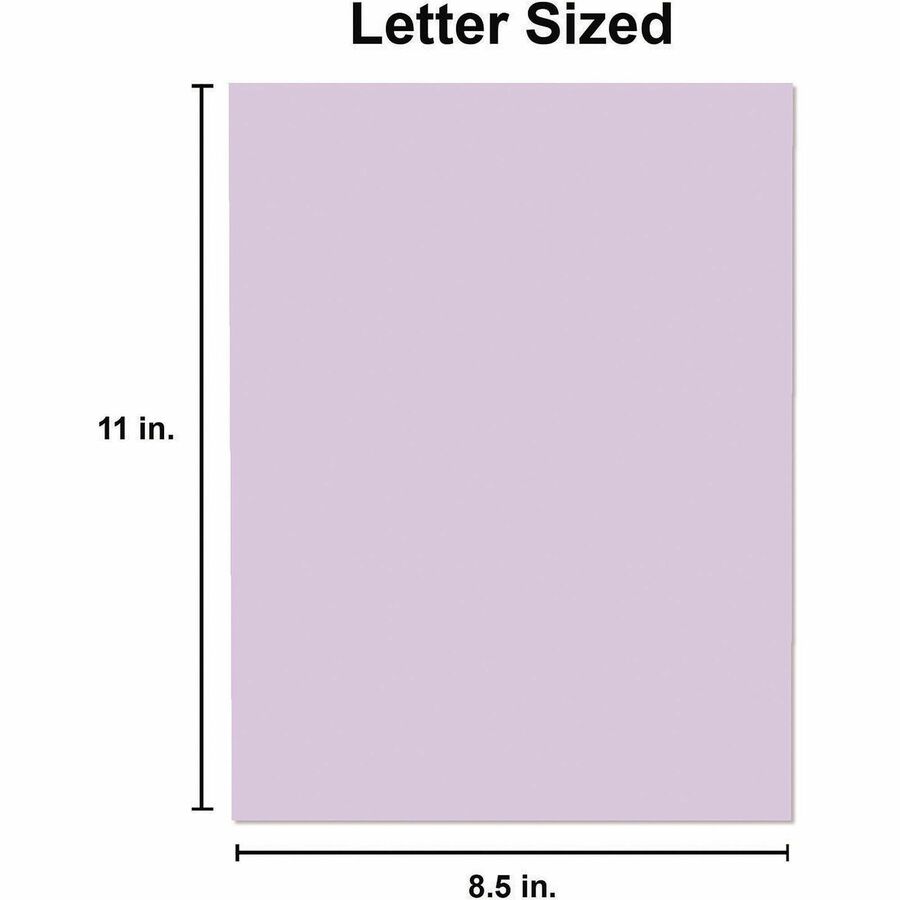 20 lb Basis Weight - 75 g/m² Grammage - Orchid - 500 Sheets - 500 / Ream