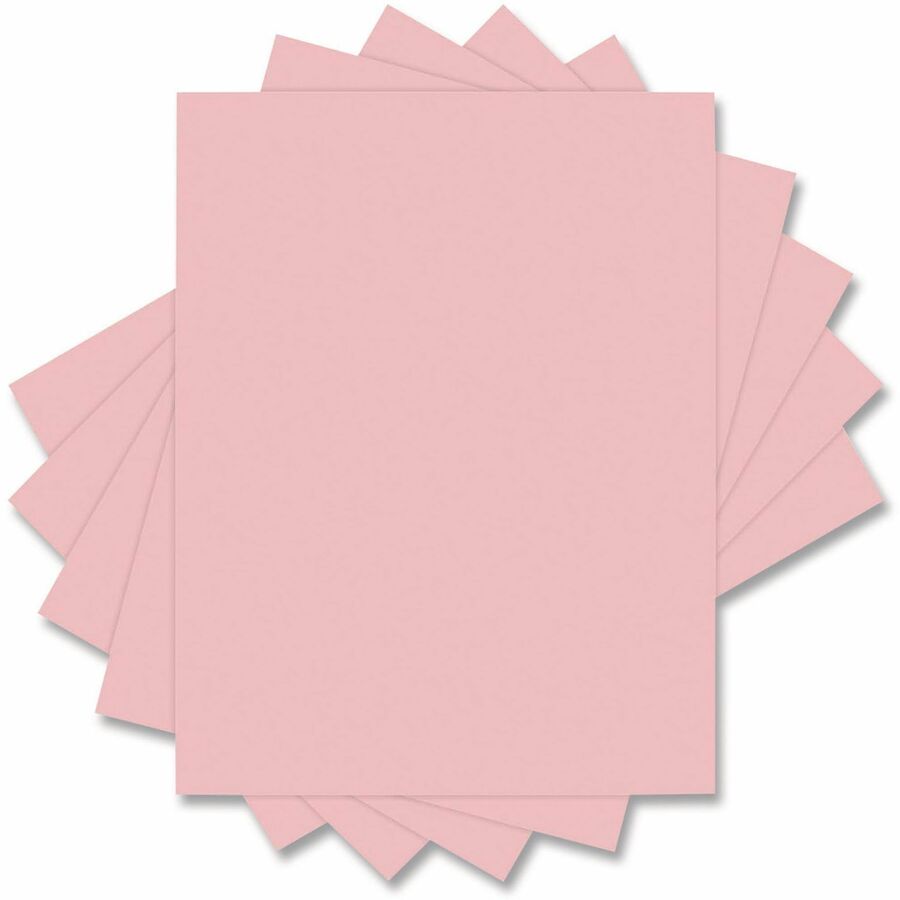 20 lb Basis Weight - 75 g/m² Grammage - Pink - 500 Sheets - 500 / Ream