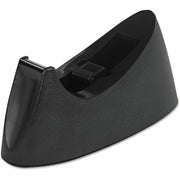 Holds Total 1 Tape(s) - 1" Core - Non-skid Base, Weighted Base - Black - 1 Each