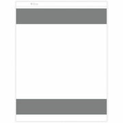 C-Line Magnetic Shop Ticket Holders - Support 8.50" x 11" Media - Vinyl - Clear - Durable - 15 / Box
