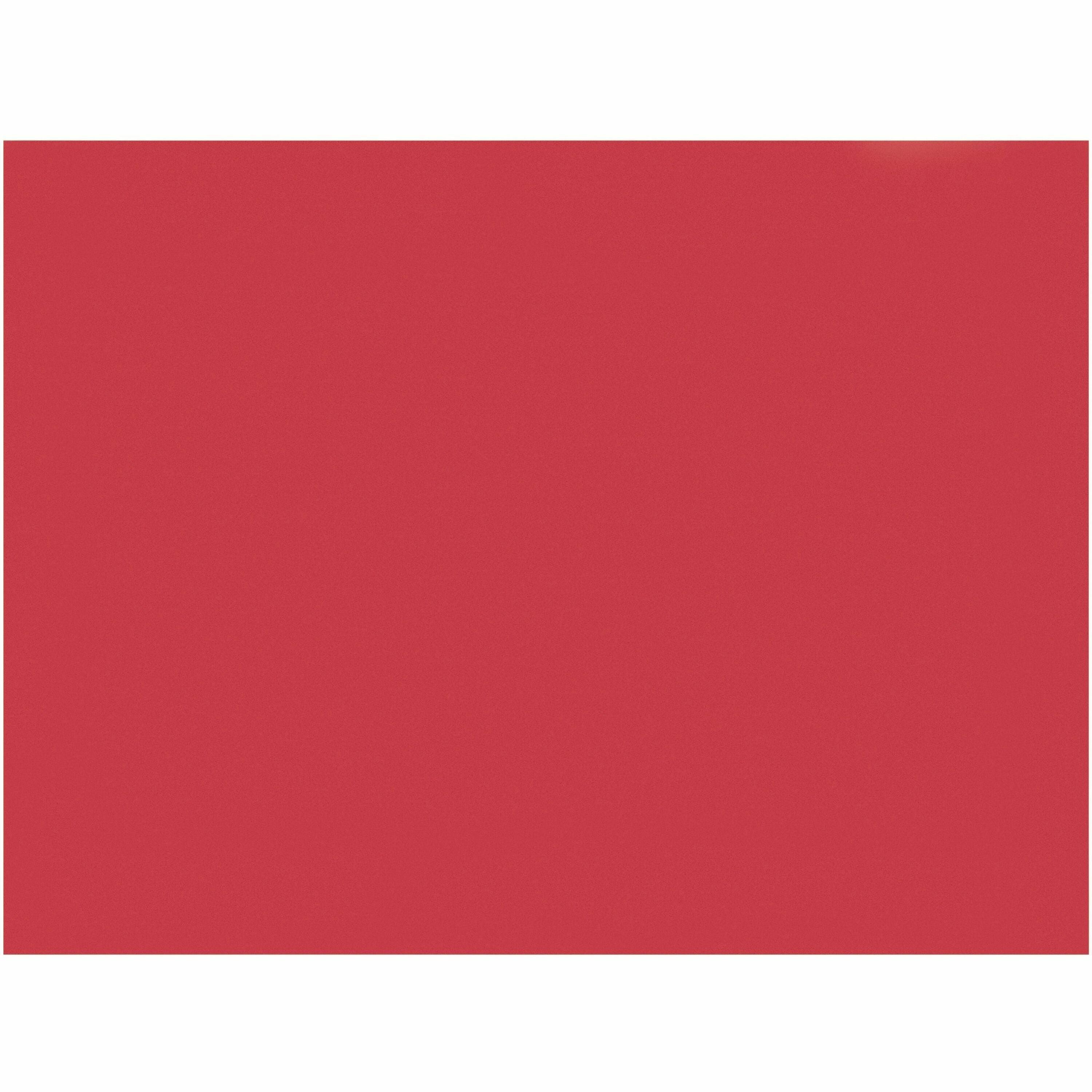 Prang Construction Paper - Multipurpose - 24" Width x 18" Length - Holiday Red - 1 Pack