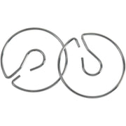 Chart Stand Rings, Metal, 4", 2 Rings